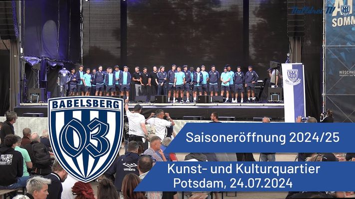 Saisoneröffnung im Waschhaus | #nulldreitv | Saison 2024/25