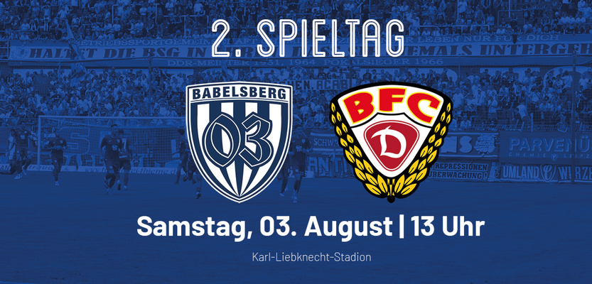 Erstes Heimspiel dieser Saison: Der BFC kommt ins KarLi