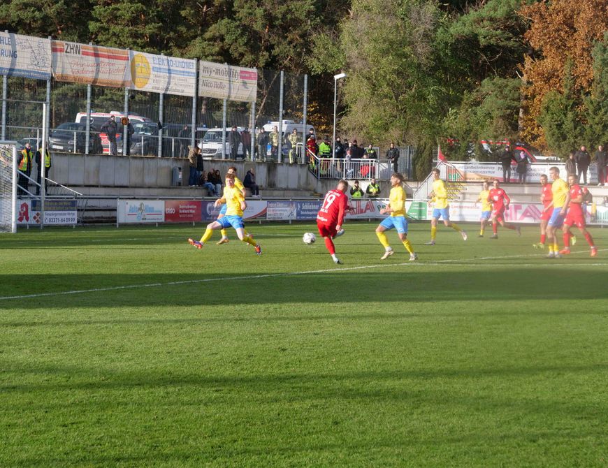 Remis im leidenschaftlichen Auswärtsspiel